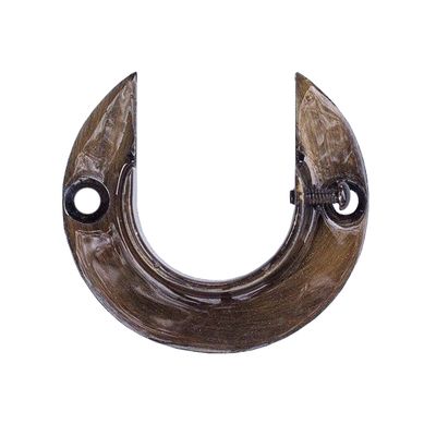 Suporte Flange Lisa Ouro Velho 28mm