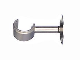 Suporte Leao 19 mm Com Roseta Ao Escovado