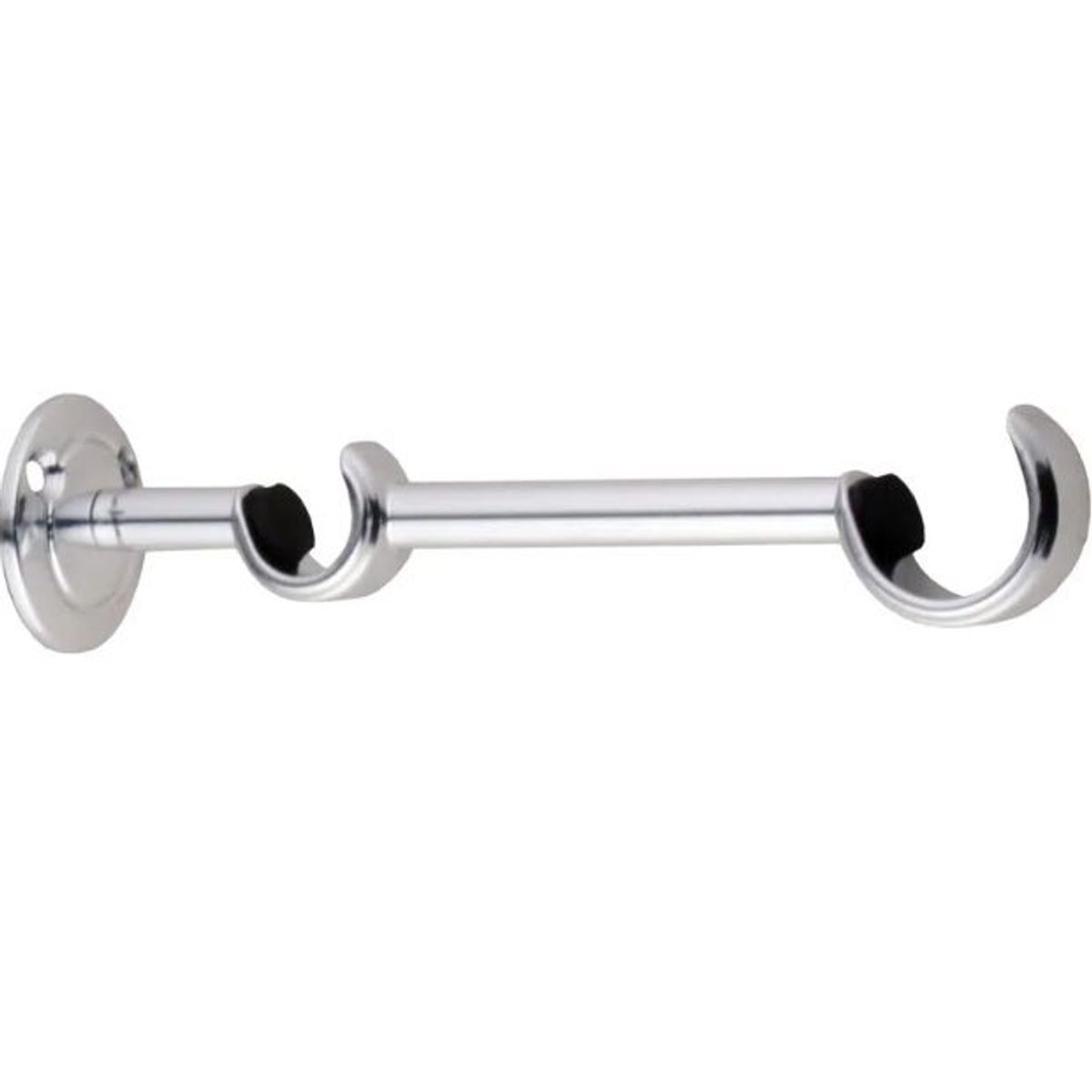 Suporte Leão Duplo Roseta Médio Cromado 28X19mm, marca Couselo - Foto Principal