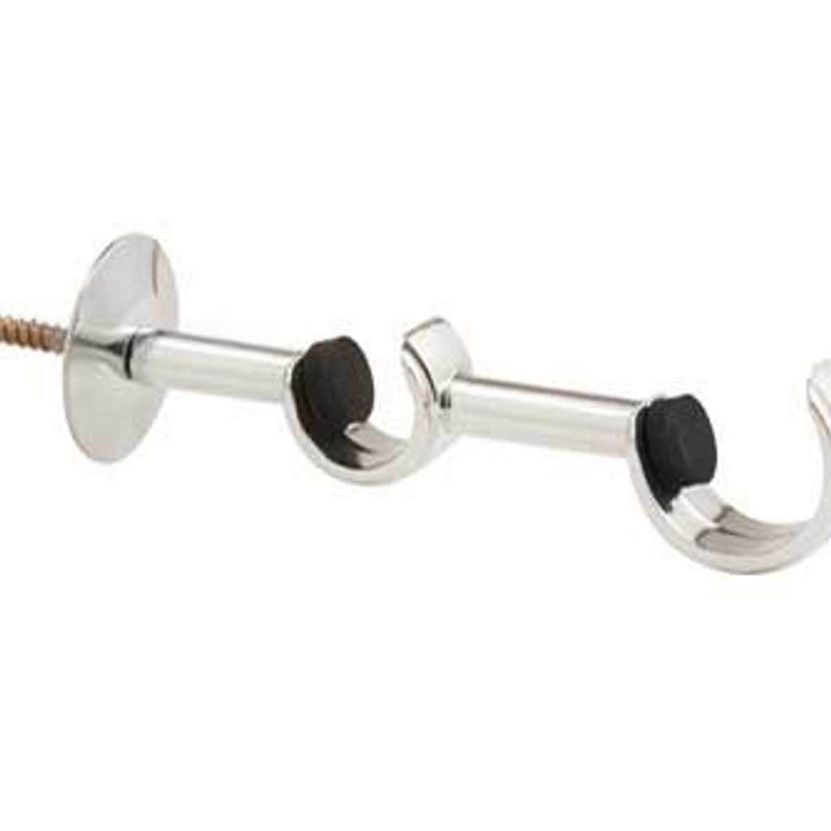 Suporte Leão Duplo Roseta Médio Cromado 28X19mm, marca Couselo - Foto 2