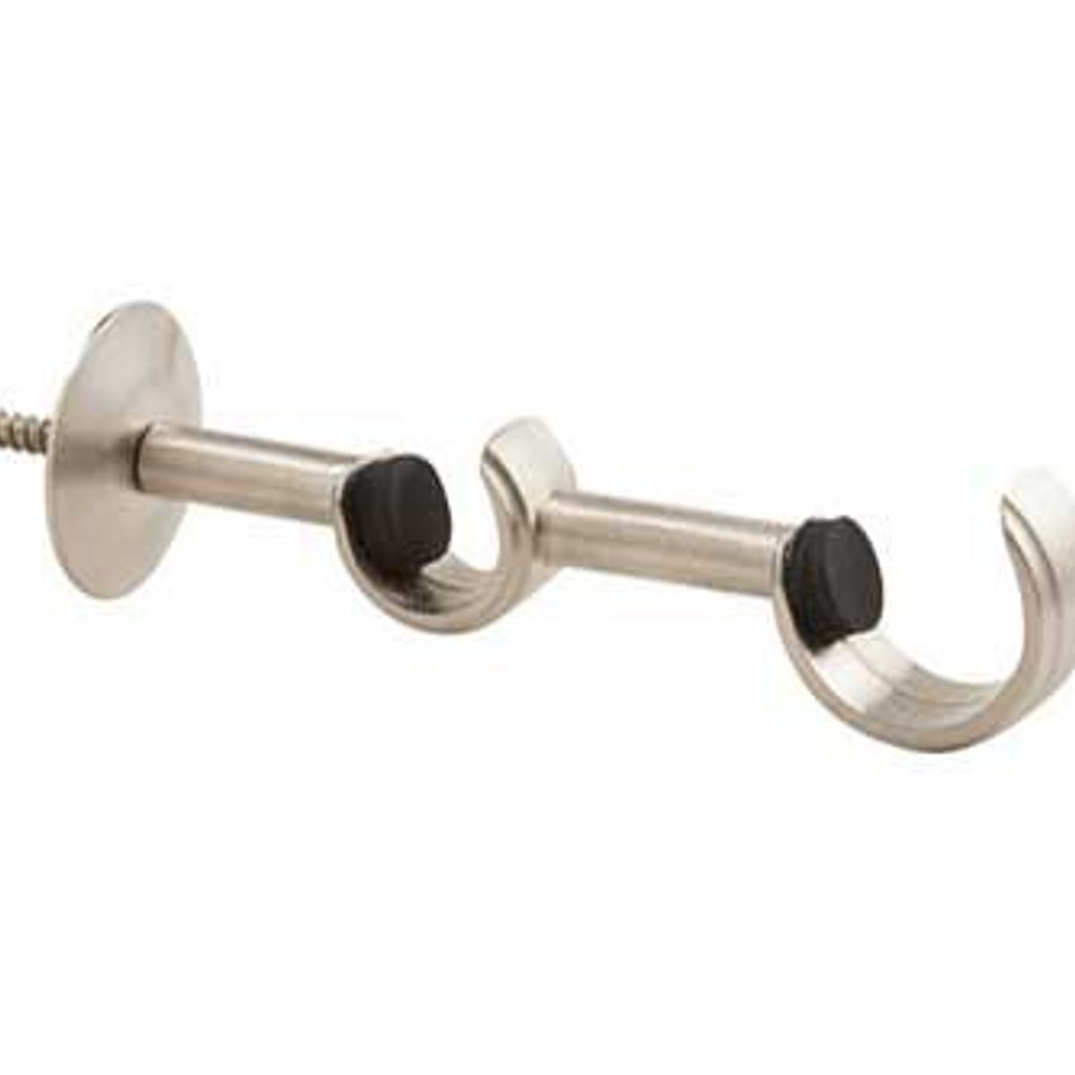 Suporte Leão Duplo Roseta Médio Aço Escovado 28X19mm, marca Couselo - Foto 2