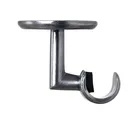 Suporte Teto com Parafuso e com Roseta Aço Escovado 19mm