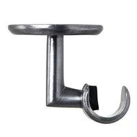 Suporte Teto com Parafuso e com Roseta Aço Escovado 19mm