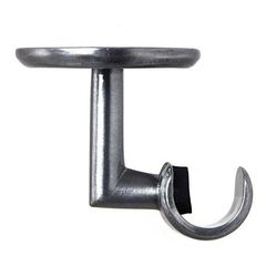 Suporte Teto com Parafuso e com Roseta Aço Escovado 19mm