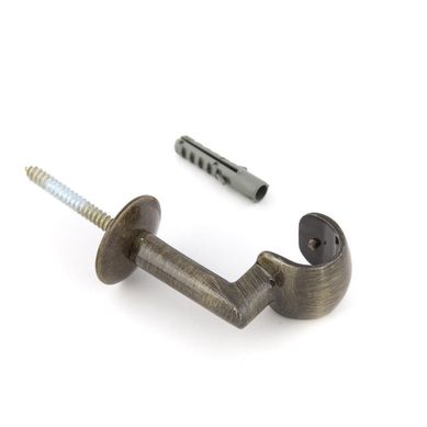 Suporte Teto com Parafuso e com Roseta Ouro Velho 28mm