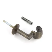 Suporte Teto com Parafuso e com Roseta Ouro Velho 28mm
