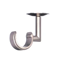 Suporte Teto com Parafuso e com Roseta, Aço Escovado, 28mm