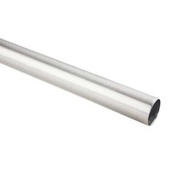 Varão de Alumínio com Verniz28mm2MAço Escovado