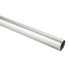 Varão de Alumínio com Verniz28mm3MAço Escovado