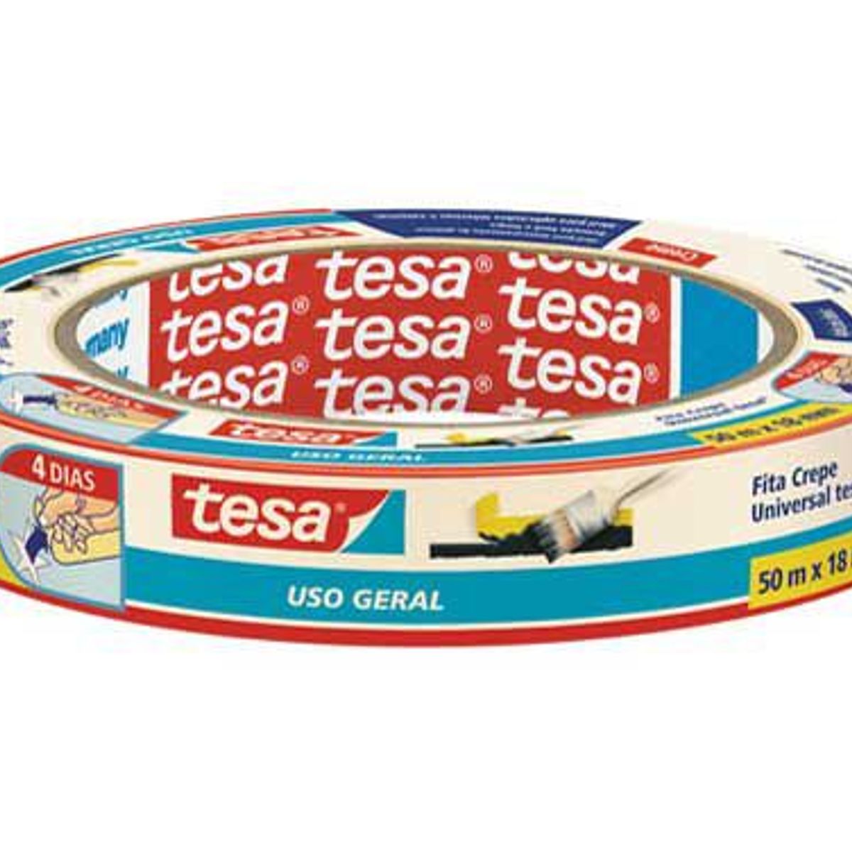 Fita Crepe Uso Geral, marca Tesa - Foto 2