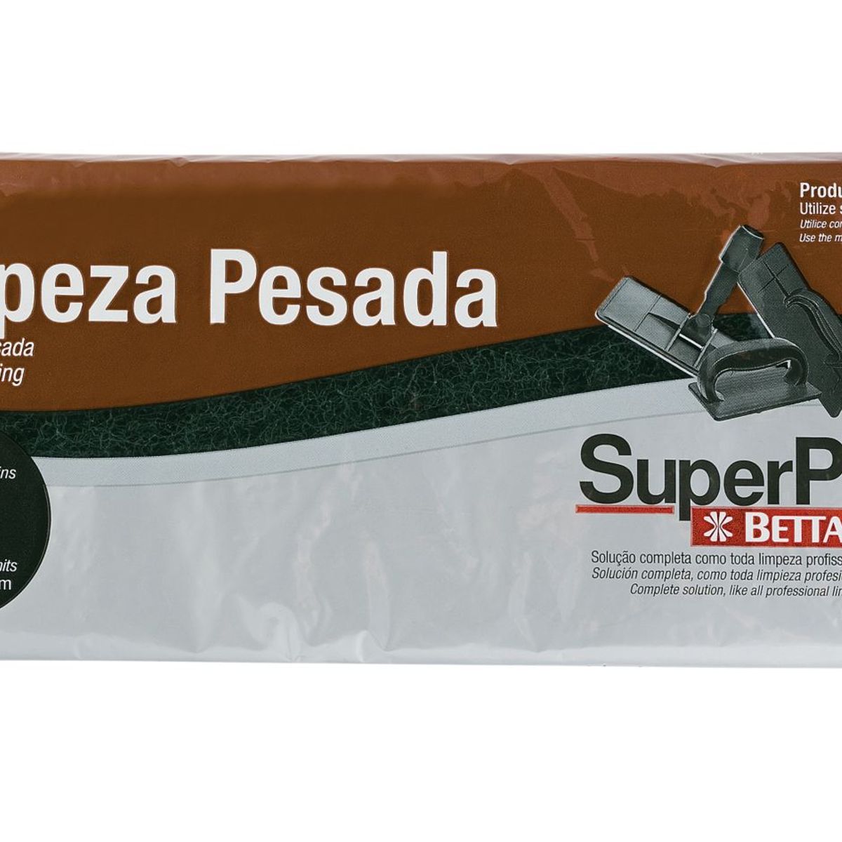 Fibra Limpeza Pesada, Verde, marca Bettanin - Foto Principal