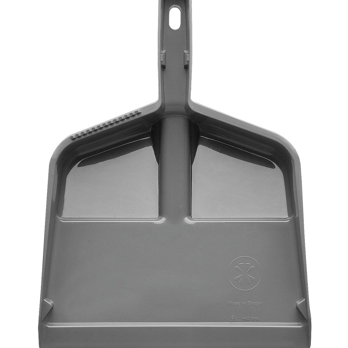 Pá de Lixo em Plástico 20x6x22cm Cinza, marca Bettanin - Foto Principal
