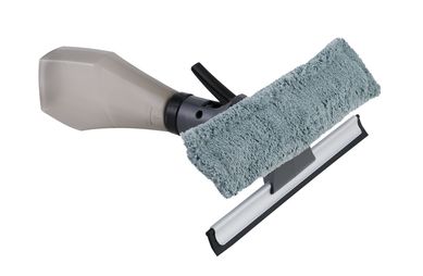 Rodo Limpa Vidro com Dispenser, Cinza