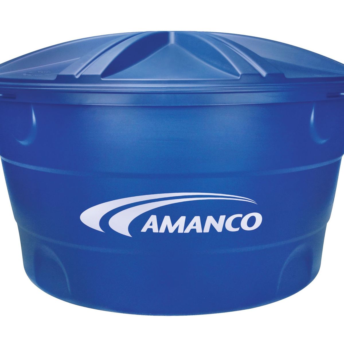 Caixa De Água 1.000L Polietileno Tampa Encaixe Azul, marca Amanco - Foto 2