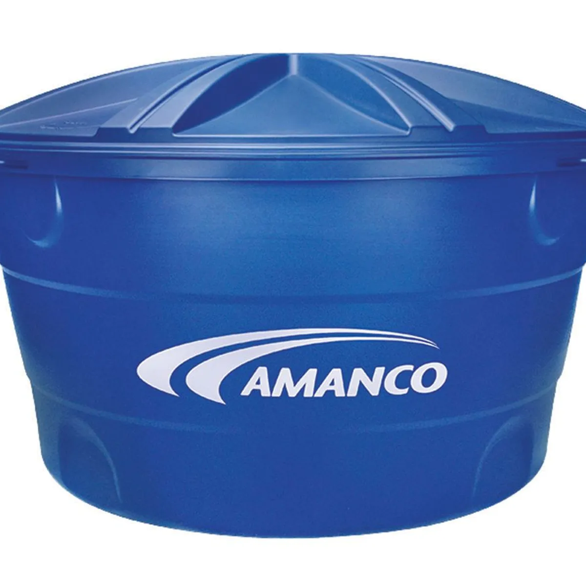 Caixa de Água 500l Polietileno Tampa Encaixe Azul Amanco, marca Amanco - Foto 2