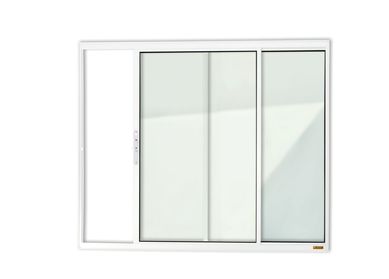 Janela de Correr Alumnio Branco 2 Folhas Esquerda 100x120x6,2cm Confort