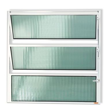 Janela Basculante 2 Basc Alumnio  40x40x2,4cm Master