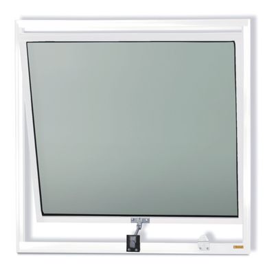 Janela Maxim-ar Alumnio Branco 60x60x3cm Plus