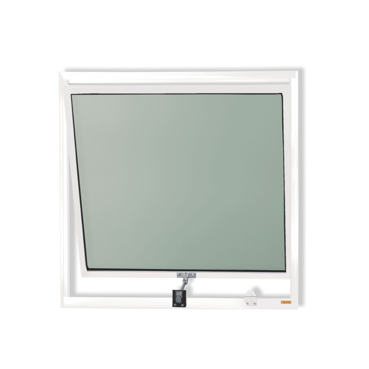 Janela Maxim-ar Alumínio Branco 60x60x3cm Plus Brimak, marca Brimak - Foto 2