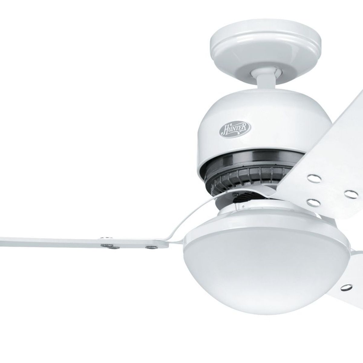Ventilador de Teto Lite Industrie, Branco, 55X132Cm, 127V, marca Hunter Fan - Foto Principal