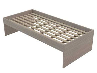 Cama de Solteiro 2 Volumes, Branco
