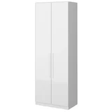 Roupeiro com 2 Portas e 3 Gavetas Finne Branco