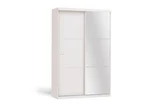 Roupeiro 2 Portas de Correr 2 Gavetas 3 Volumes, Branco, 2269x545x78