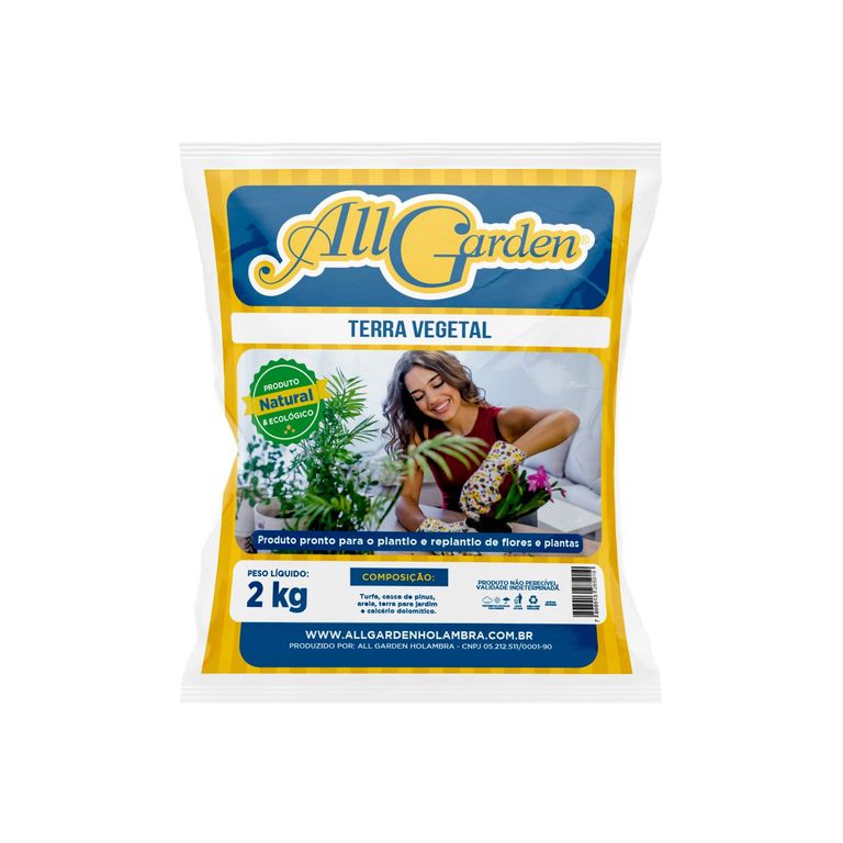 Terra Vegetal All Garden saco 2Kg - Sodimac.com.br