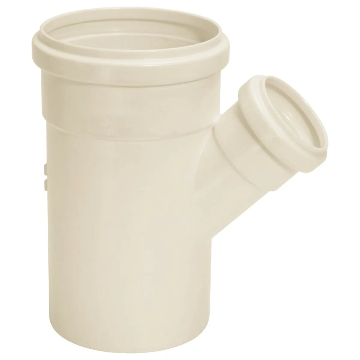 Junção Simples Esgoto Branco 100X75mm, marca Amanco - Foto Principal
