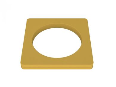 Conjunto de Ilhs Quadrado 10 Unidades 28mm
