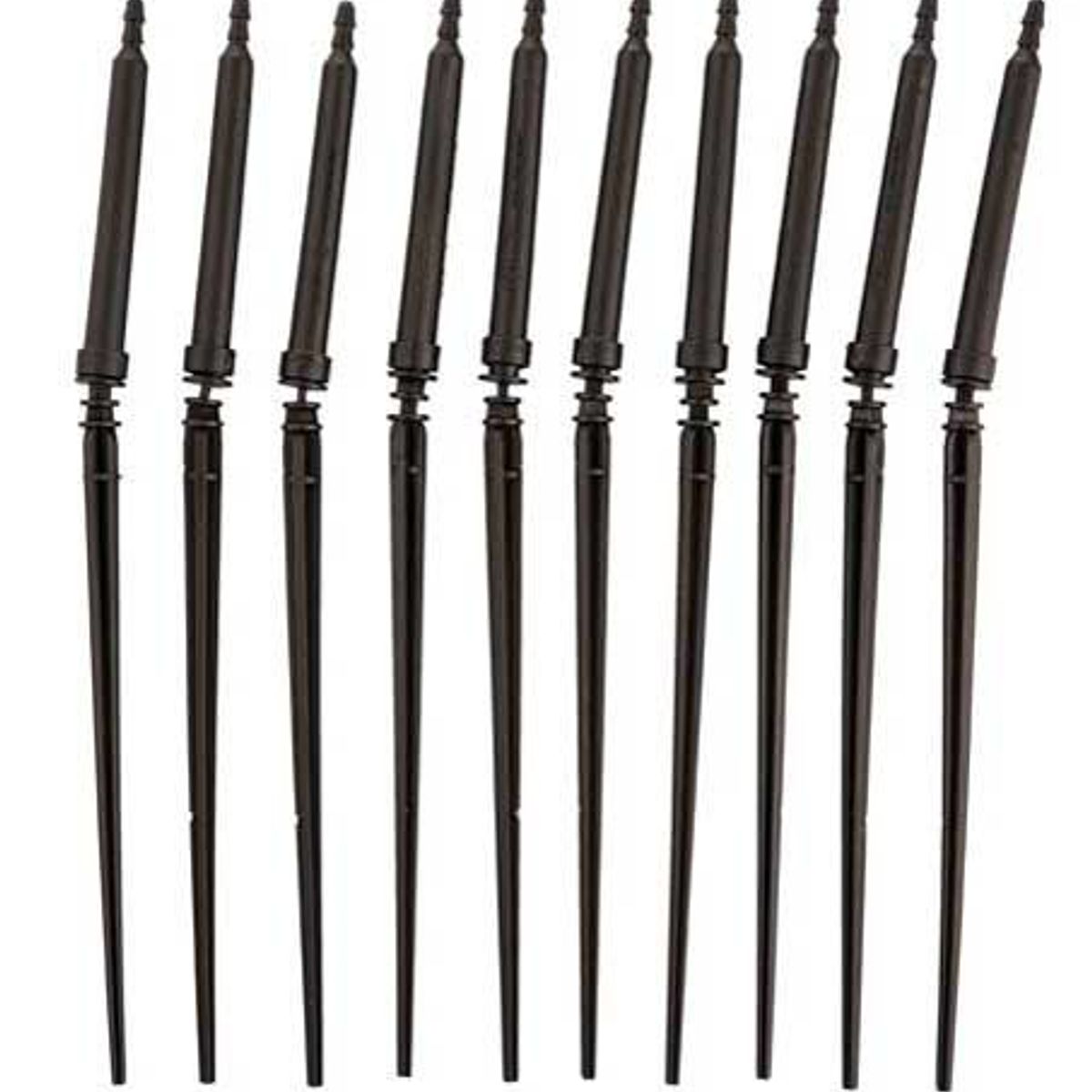 Gotejador Espeto 1,4 3,2 L/H Tubo 4/7 10 peças, Preto, marca Elgo - Foto 2