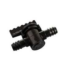 Válvula Esfera Tubo  Plástico, Preto , 16mm