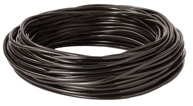 Micro Tubo  Pvc 4/7 Prt Rolo, Preto, 50m