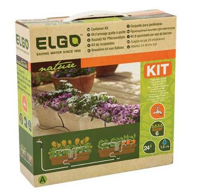 Kit Micro Irrigao 24 Gotejadores 1,3L/H, Preto