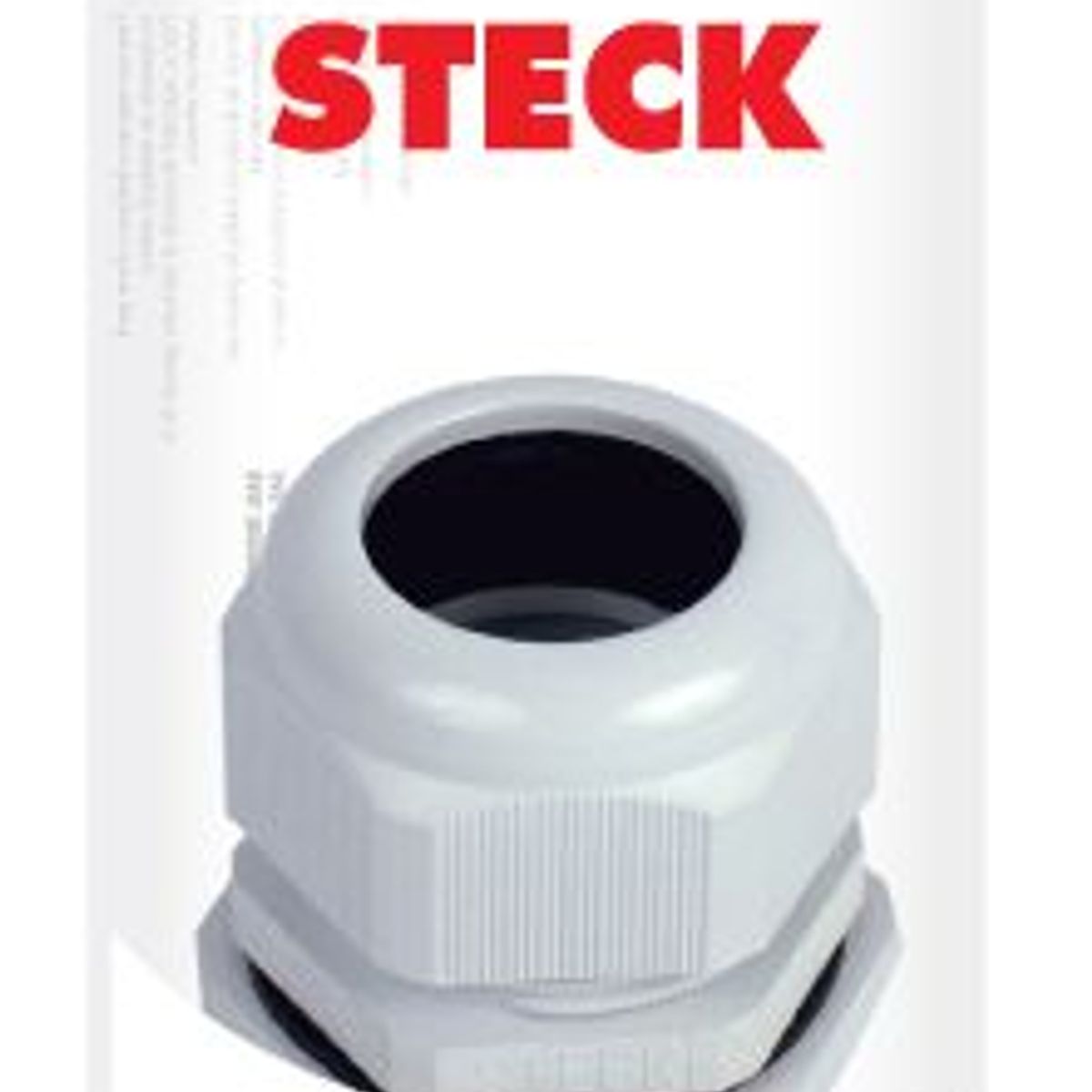 Prensa Cabos Bsp Aletado 3/4", marca Steck - Foto Principal