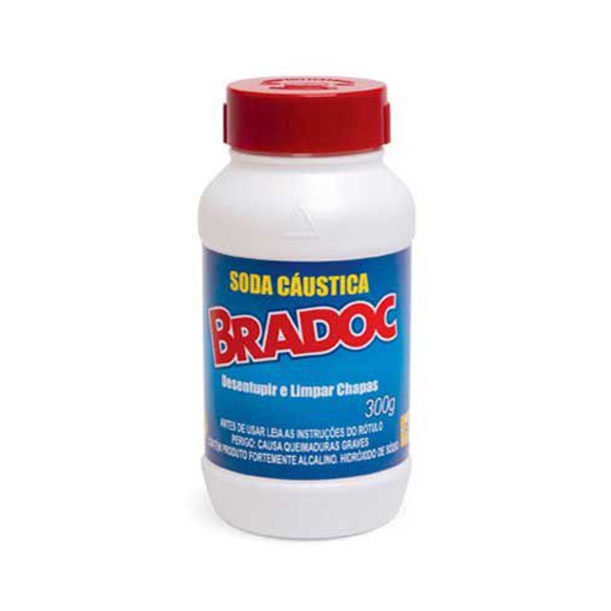 Desentupidor Bradoc Soda Caustica 300G, marca Nobel Brasil - Foto Principal