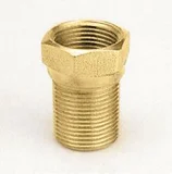 Extensão Latão 1/2" X 1/2" Roscável