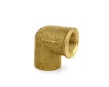 Cotovelo 90° Redução Latão 22Mm X 1/2" Soldável E Roscável