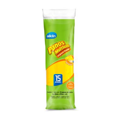 Panos Multi 15 Panos, Amarelo