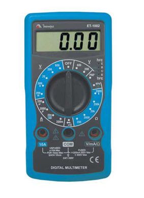 Multmetro Digital Et-1002 Cat I 600V