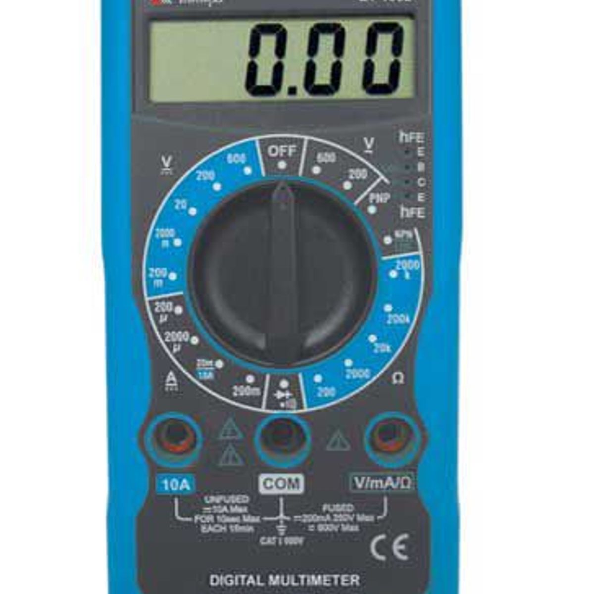 Multímetro Digital Et-1002 Cat I 600V, marca MINIPA - Foto Principal