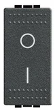 Interruptor Bipolar Simples 16A 250V 4x2,5x5cm Grafite