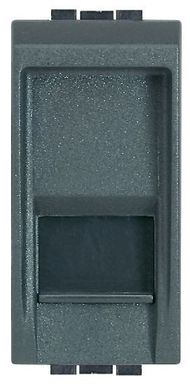 Mdulo de Tomada RJ11 4,4x2,2x3,2cm Anthra Grafite