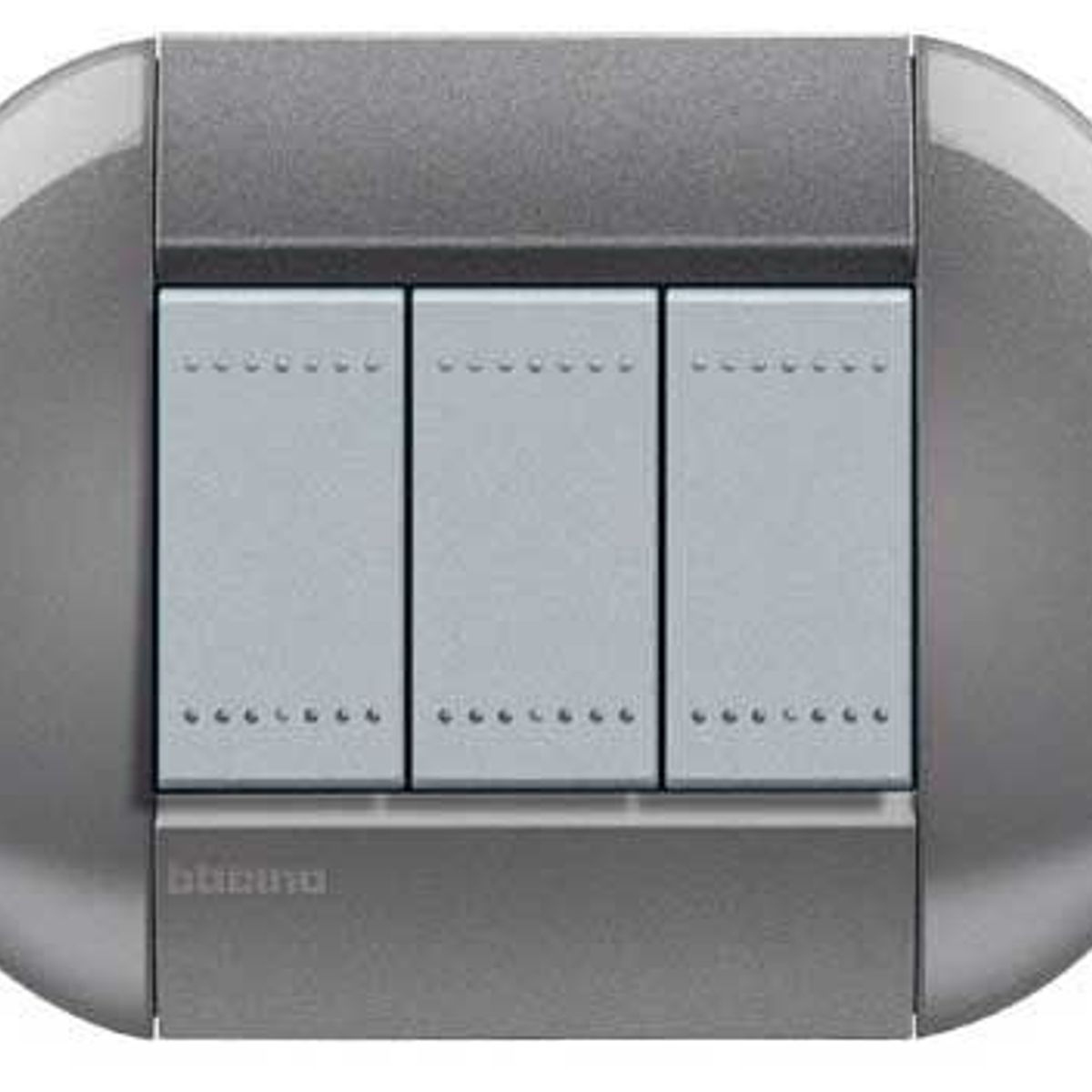 Placa 1 Posto 4x2 LivingLight Grafite, marca Pial - Foto Principal