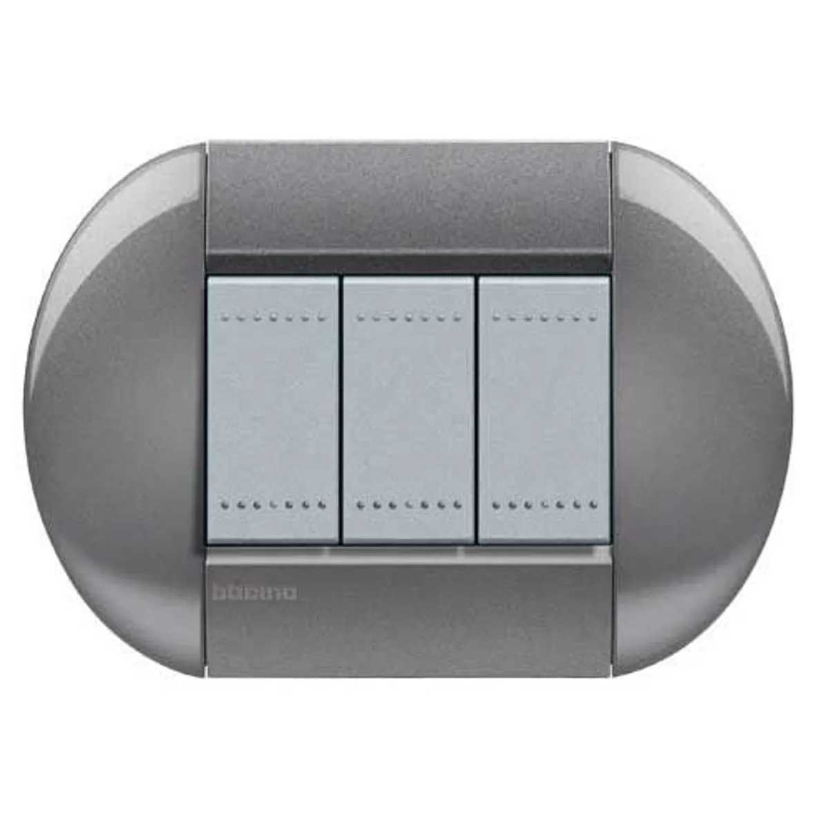 Placa 1 Posto 4x2 LivingLight Grafite, marca Pial - Foto Principal