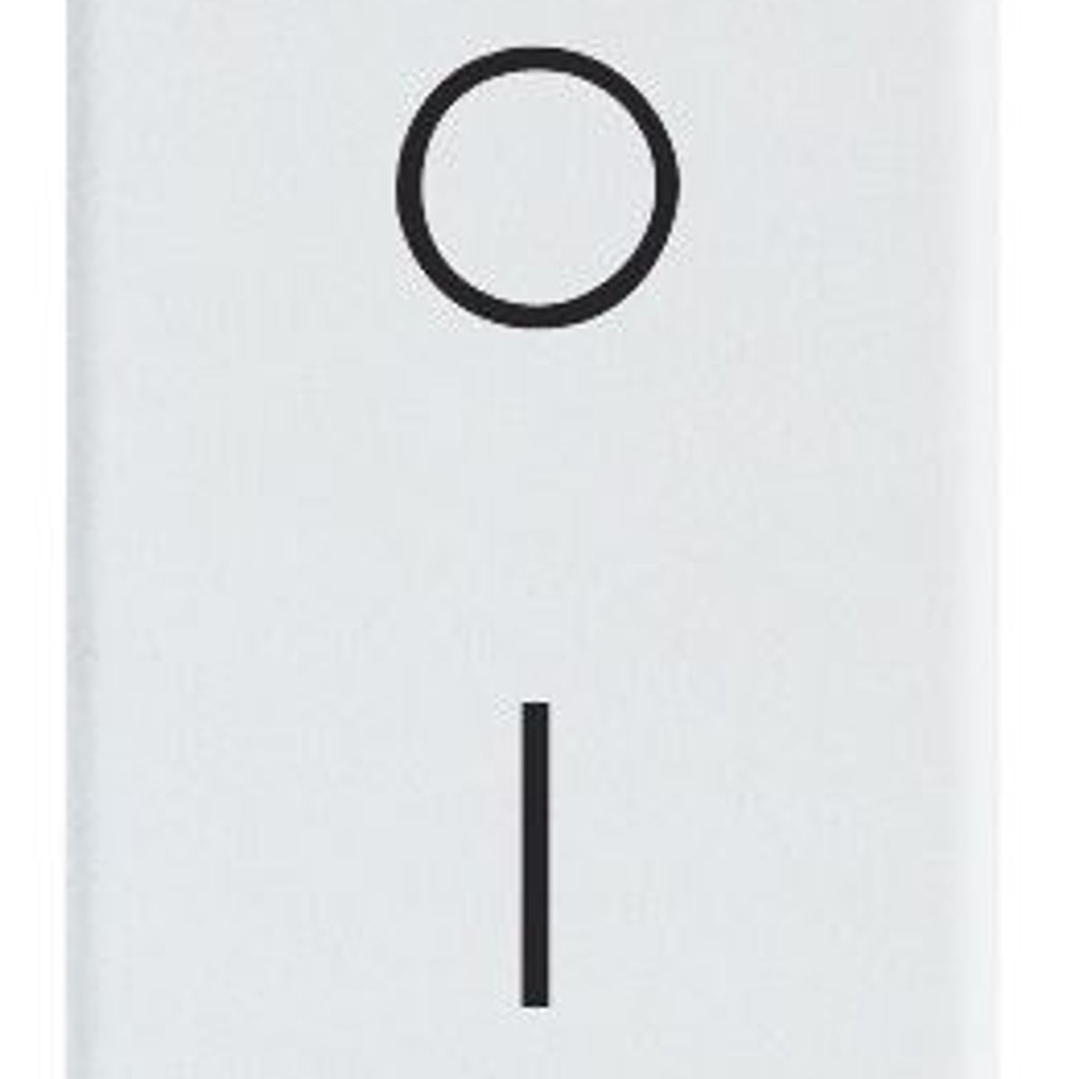 Módulo Interruptor Bipolar Simples 16A 250V 4x2,5x5cm Branco, marca Pial - Foto Principal