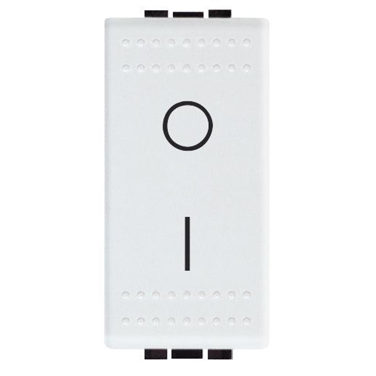 Módulo Interruptor Bipolar Simples 16A 250V 4x2,5x5cm Branco, marca Pial - Foto Principal