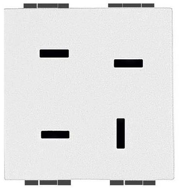 Tomada Telefone Telebrs 4 Fios, Branco