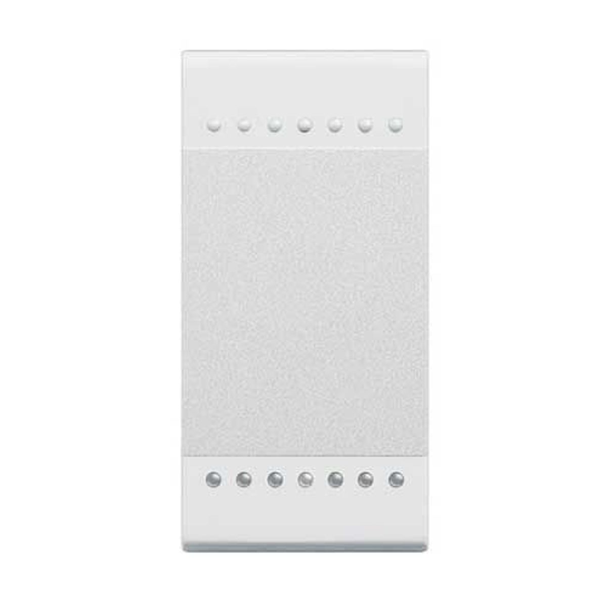 Tampa Interruptor Pulsador sem Difusor para 1 Módulo 4,4x3,2x2,2cm Branco, marca Pial - Foto Principal