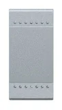 Módulo Interruptor Simples 16A 250V 5x2,5cm Cinza